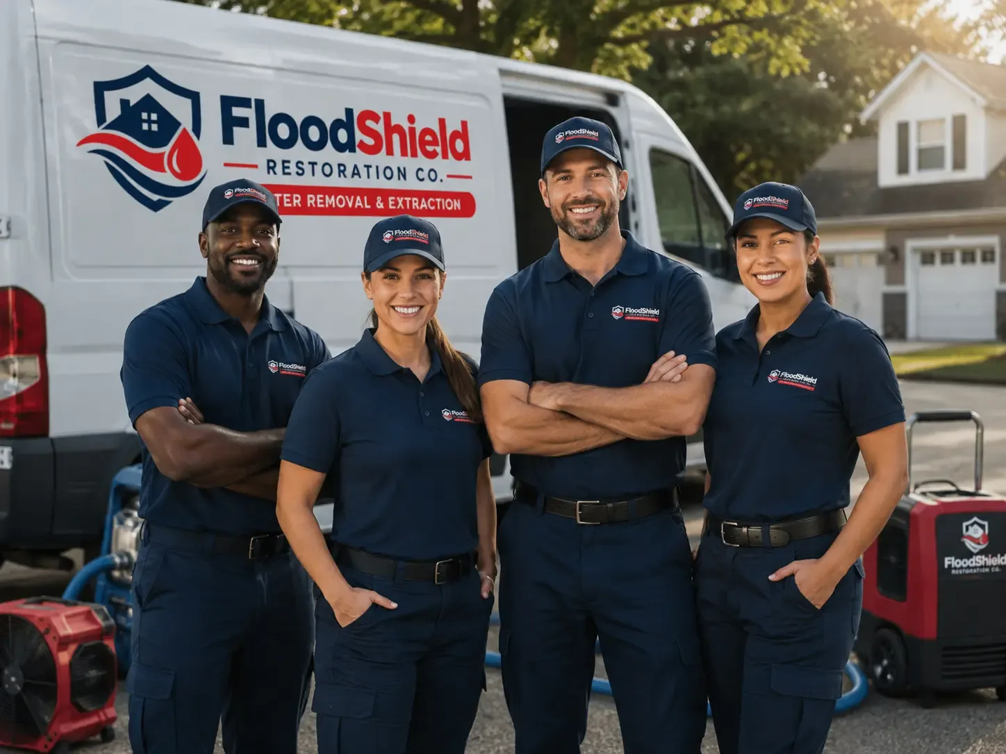 Flood Damage Restoration company in Amity, AR